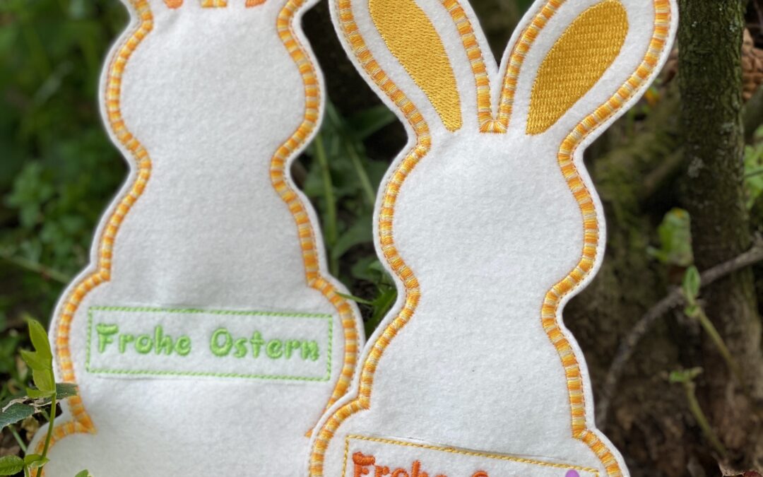 Osterhase aus Filz