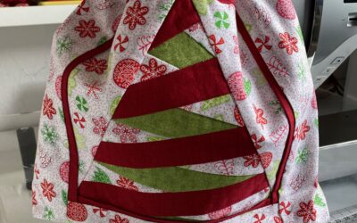 Weihnachtlicher Projektbeutel